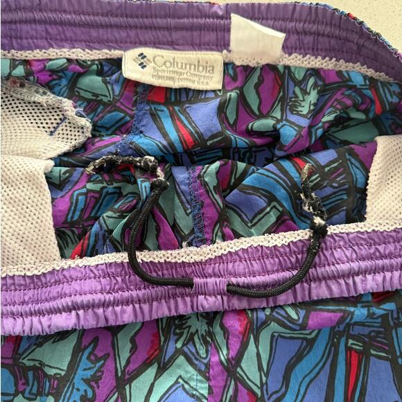 Vintage Columbia Swim Trunks Size S/M - Picture 4 of 6